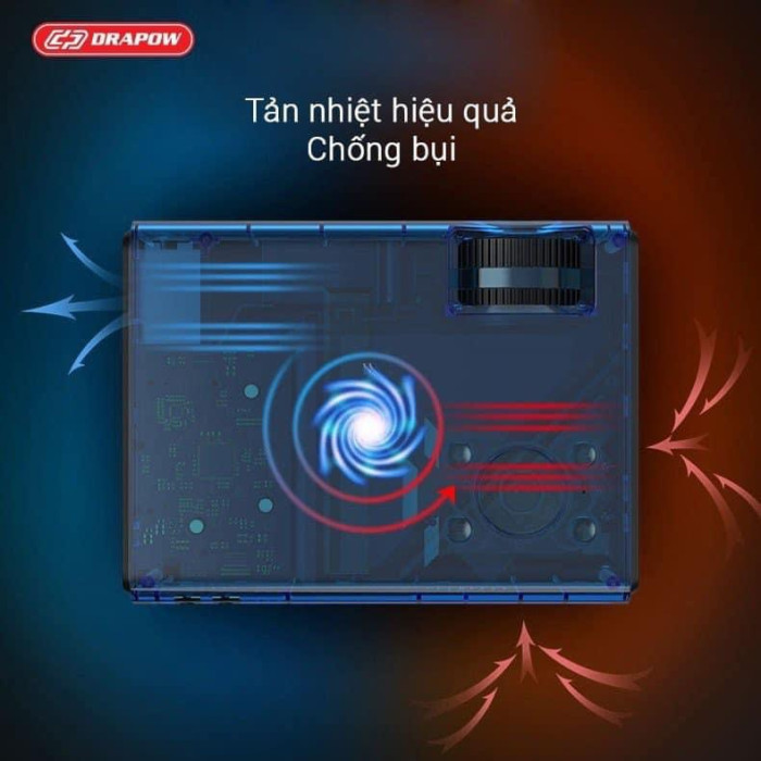 Máy chiếu thông minh hãng Drapow T01 chạy Android , có Youtube , Netflix