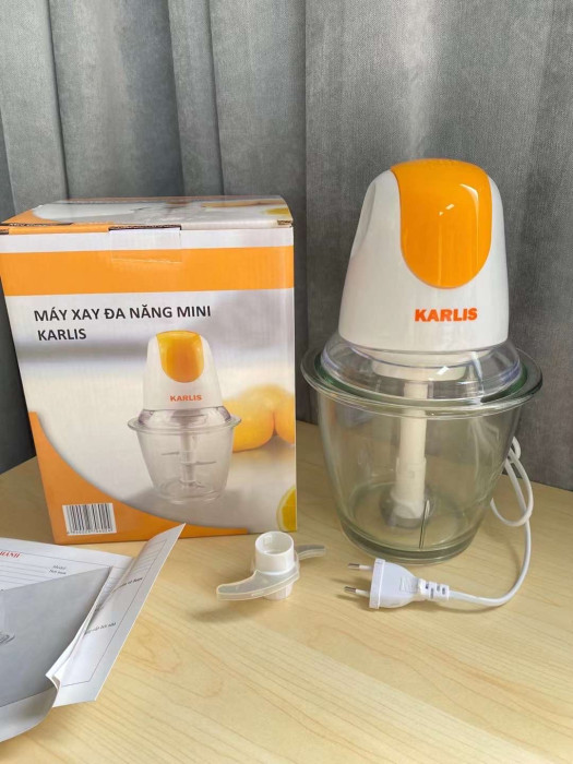 Máy xay đa năng KARLIS 1.5 Lít ( cối thuỷ tinh )