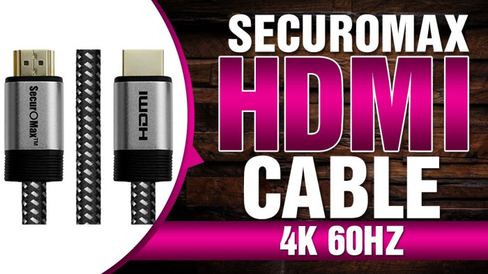 Dây cáp 2 mét HDMI 4K xịn hãng SecurOMax ( Mỹ ) dài 2M