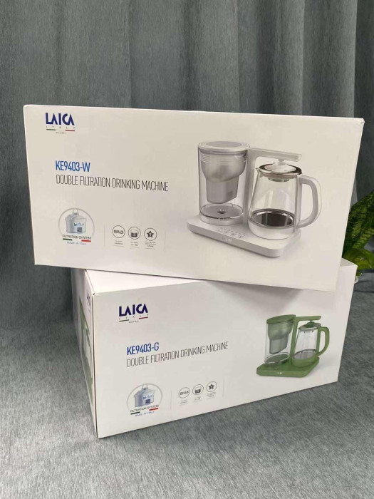 Máy lọc nước & đun nước siêu tốc 2 in1 hãng Laica ( Italia )