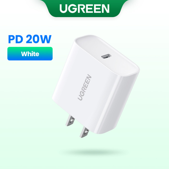 Củ sạc nhanh UGREEN USB C PD 3.0 20W thích hợp cho iPhone