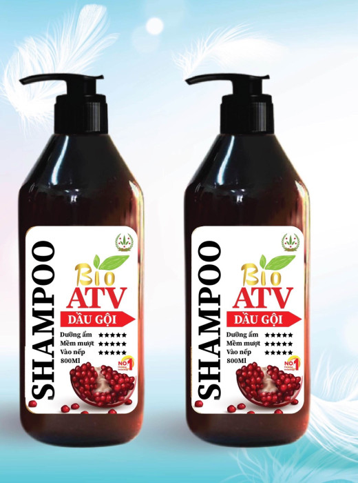 Dầu Gội Đầu sinh học Bio-ATV (800 ml),