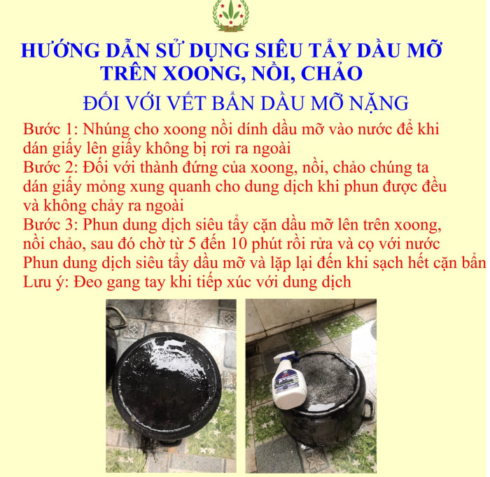 Siêu Tẩy Cặn Dầu Mỡ Bio-ATV