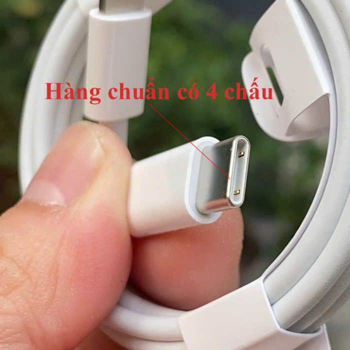 Cáp Sạc Nhanh iPhone dài 1M - Bảo Hành 12 Tháng, chính hãng hàng gom không có hộp