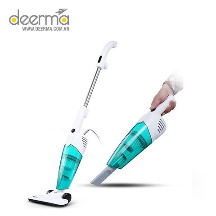 Máy Hút Bụi Cầm Tay Deerma Vacuum Cleaner DX118C (Xanh) / DX115C - Chính hãng