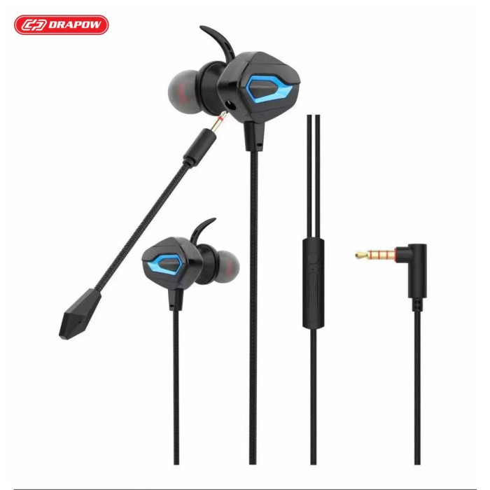 Tai nghe gaming Drapow GM-008 có mic riêng chống ồn nhỏ gọn thiết kế cho game thủ gamer