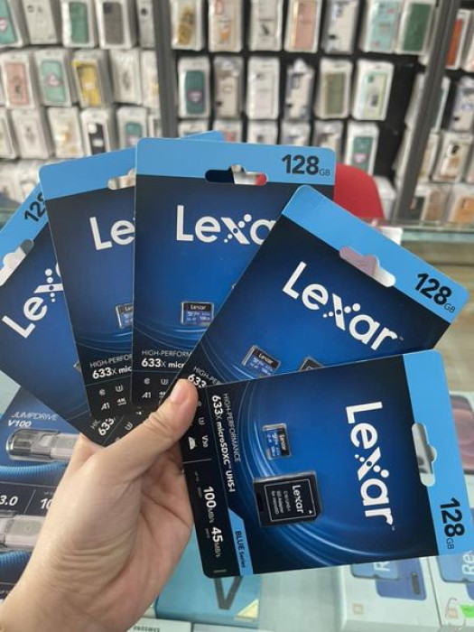 Thẻ nhớ Lexar 128GB, Chuyên dụng Camera ip wifi, Camera hành trình, điện thoại