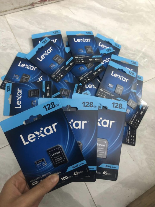 Thẻ nhớ Lexar 128GB, Chuyên dụng Camera ip wifi, Camera hành trình, điện thoại