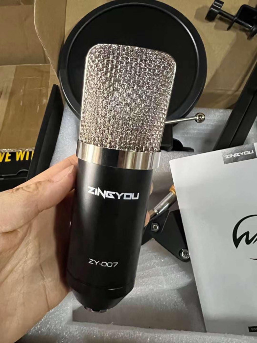 Bộ Mic thu âm , Livestream chính hãng ZINGYOU ZY-007