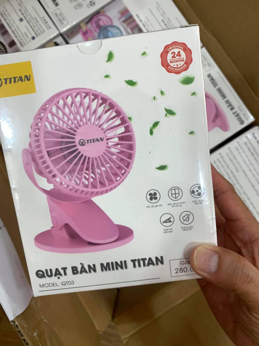 Quạt bàn mini TITAN QT03