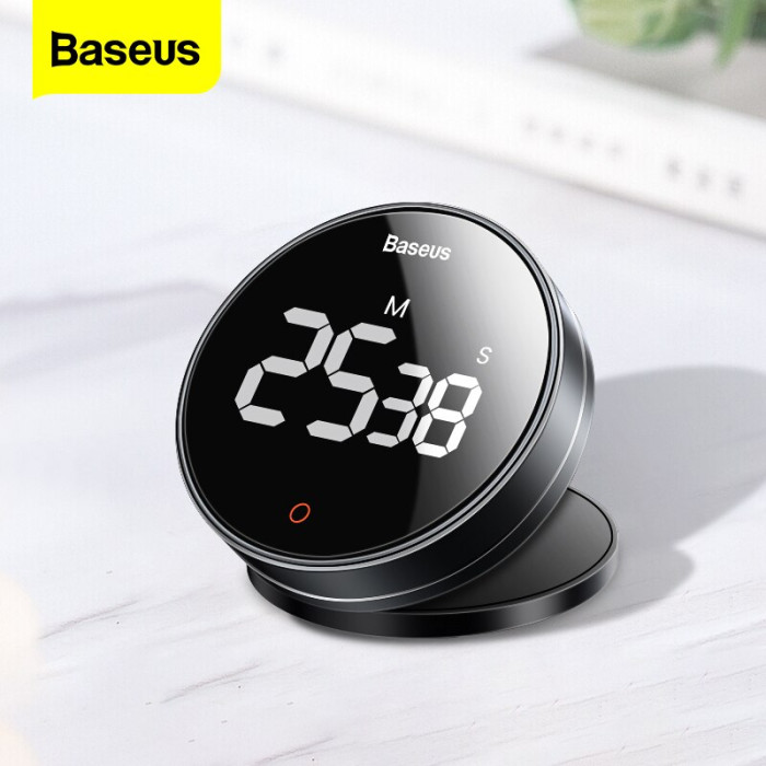 Đồng hộ hẹn giờ đếm ngược Baseus Heyo Rotation LED Countdown Timer Pro