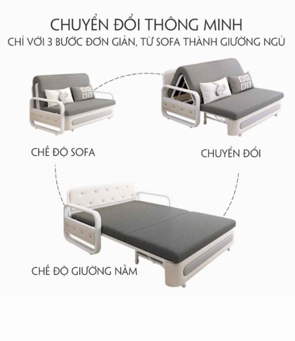 GHẾ SOFA GIƯỜNG GẬP Tabu