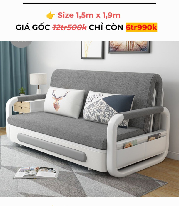 GHẾ SOFA GIƯỜNG GẬP Tabu