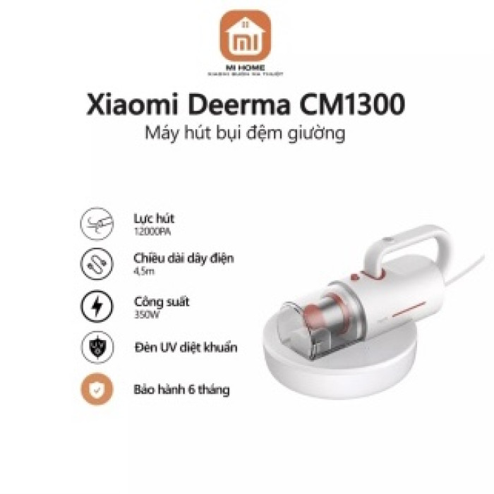 Máy Hút Bụi Cầm Tay Deerma CM1300