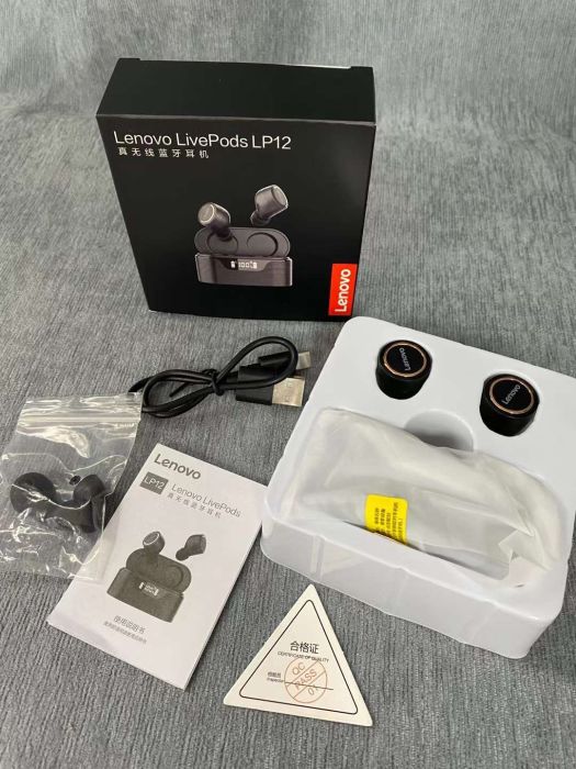 Tai Bluetooth TWS Lenovo LivePods LP12 Chính hãng