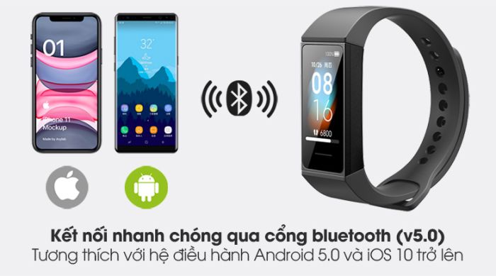 Đồng hồ Xiaomi Mi Band 4C miband- bản quốc tế Digiworld