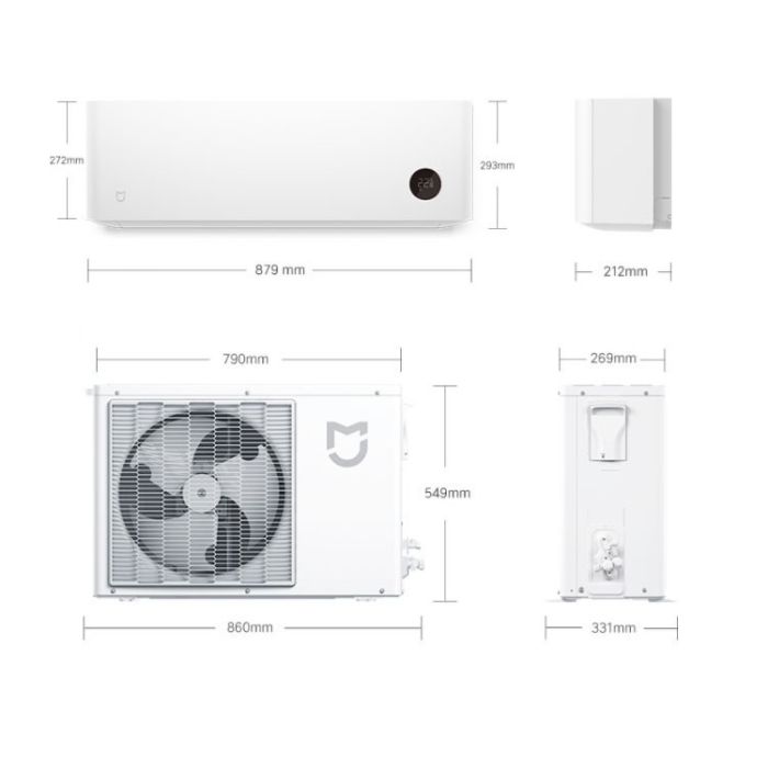 Điều hoà 2 chiều 12000BTU (1.5Hp) Xiaomi Mijia Internet Air Conditioner C1 ( KFR-35GW/V3C1 )