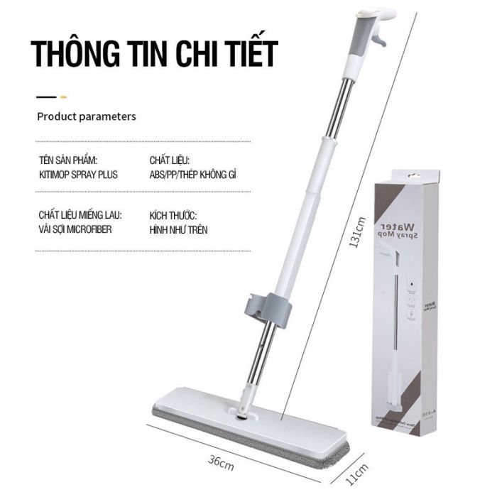 CÂY LAU NHÀ TỰ VẮT THÔNG MINH