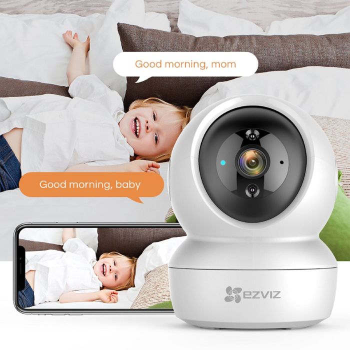 Combo Camera EZViz C6N Full HD 1080 + Thẻ 128GB + Chân Đế Chữ L ( Chính Hãng Bảo Hành 2 Năm)