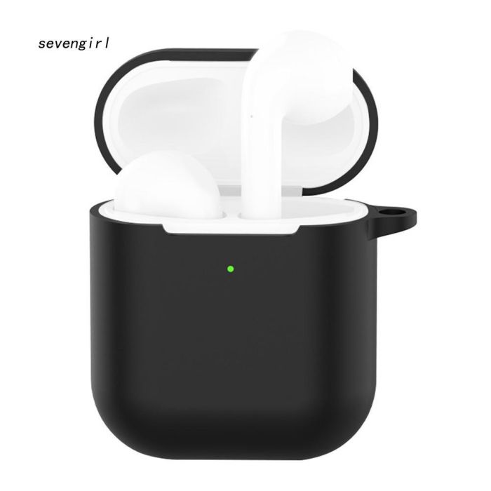 Vỏ Bảo Vệ Tai Nghe Airpods 2, 3, Pro Bằng Silicon - Màu Đen