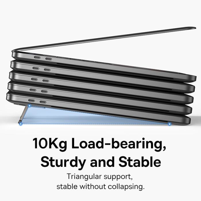 Đế Tản Nhiệt Đa Năng Siêu Nhỏ Gọn Cho Laptop/Macbook Baseus Slim Laptop Kickstand ( Bộ 2 cái )