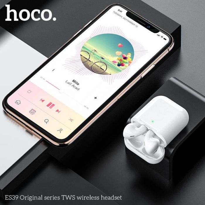 Tai nghe Bluetooth Hoco ES39 chip bluetooth JL AC6973 - Hàng chính hãng