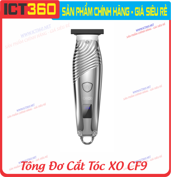 Tông đơ cắt tóc kỹ thuật số XO-CF9 Chính Hãng