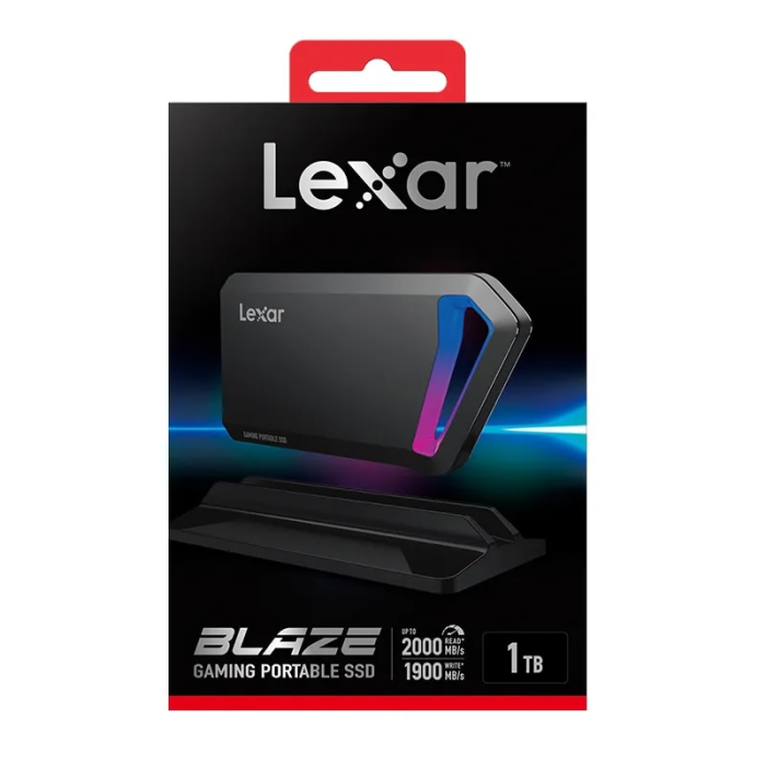 Ổ CỨNG DI ĐỘNG SSD 1TB LEXAR SL660( LSL660X001T- RNNNG) -BH 36 tháng