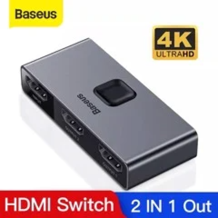 Thiết bị chia cổng HDMI 2 chiều Baseus Matrix HDMI Splitter (2 Devices to 1 Screen or 1 Device to 2)