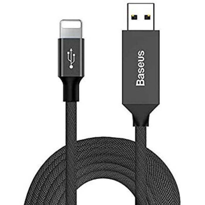 Dây Cáp Sạc nhanh Baseus Artistic striped USB 2A CALYW-M01 - 5M