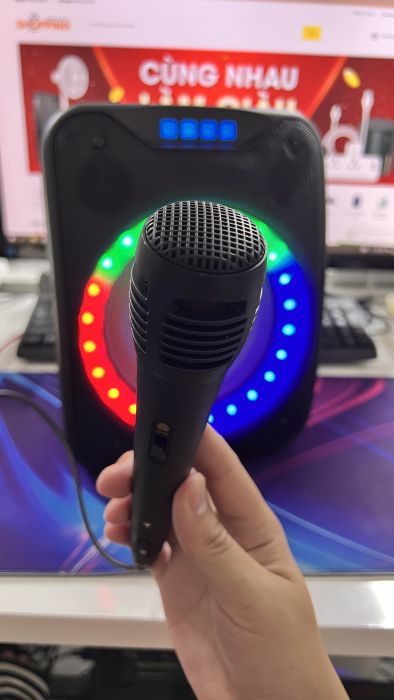 Loa Bluetooth Shinco T12 kèm Mic có dây