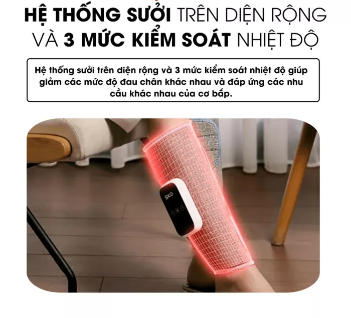 {Tặng loa bàn iHip} Máy massage bắp Chân , Tay Xiaomi SKG BM3