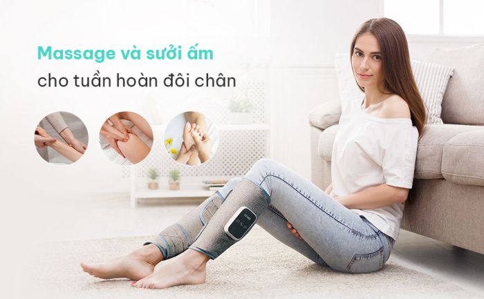 {Tặng loa bàn iHip} Máy massage bắp Chân , Tay Xiaomi SKG BM3