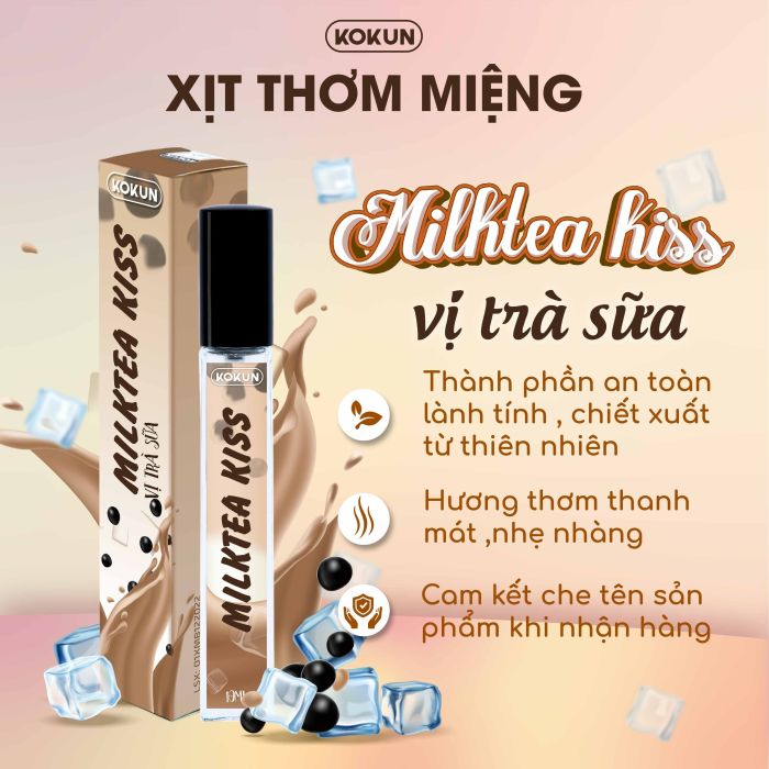 Xịt Thơm Miệng Kokun Dating Kiss 10ml Chính Hãng