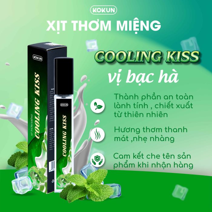 Xịt Thơm Miệng Kokun Dating Kiss 10ml Chính Hãng