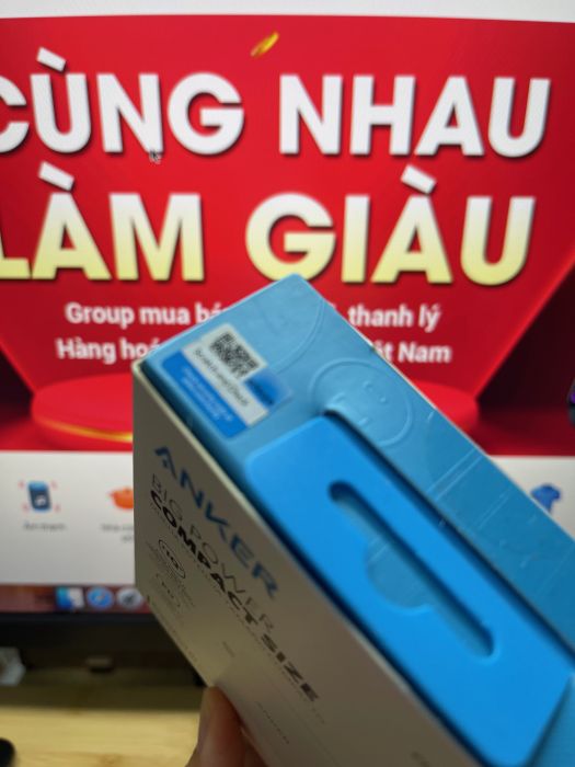 Sạc nhanh 65W ANKER A2713 PowerPort III QC 3.0 cổng Type C Trắng