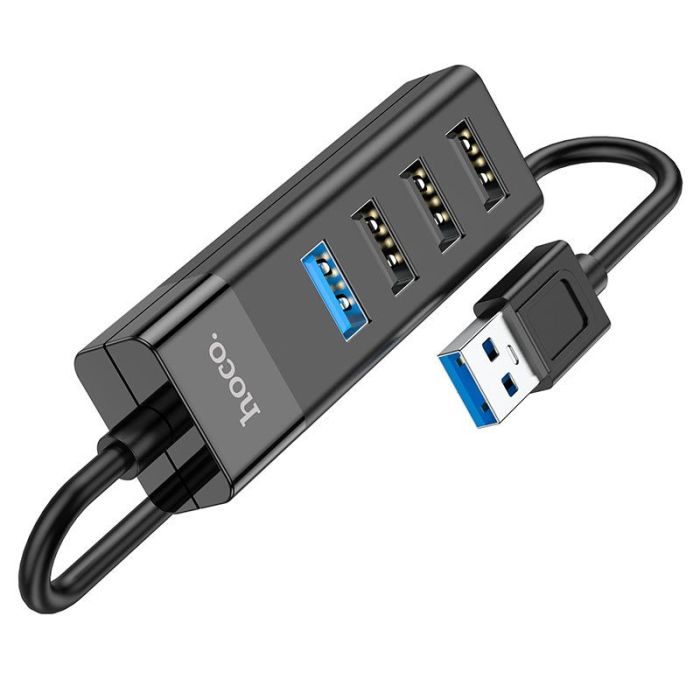 Bộ chia Hub Chia 4 Cổng USB 3.0 - 2.0 - Dây dài 17cm tốc độ cao Bảo hành chính hãng