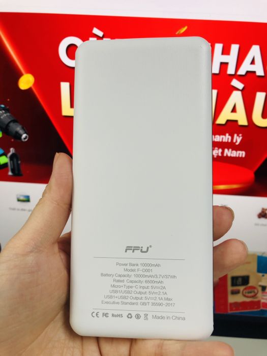 Pin dự phòng 10.000mAh Essager FPU