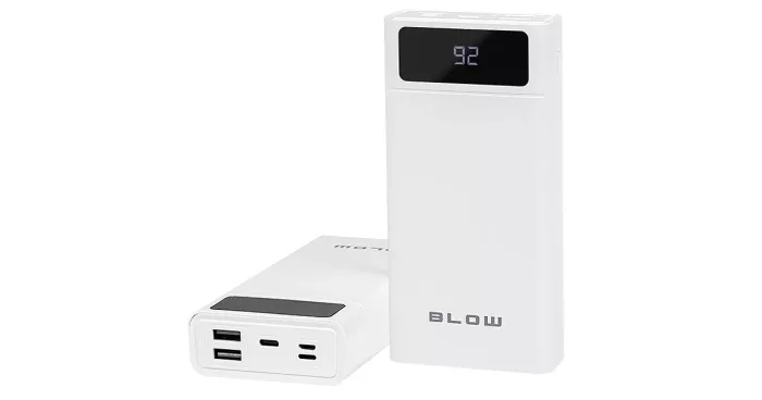 Pin dự phòng 40.000mAh ( ruột 20.000mAh) hãng BLOW PB40A sạc nhanh 18w / Bh 1 tháng