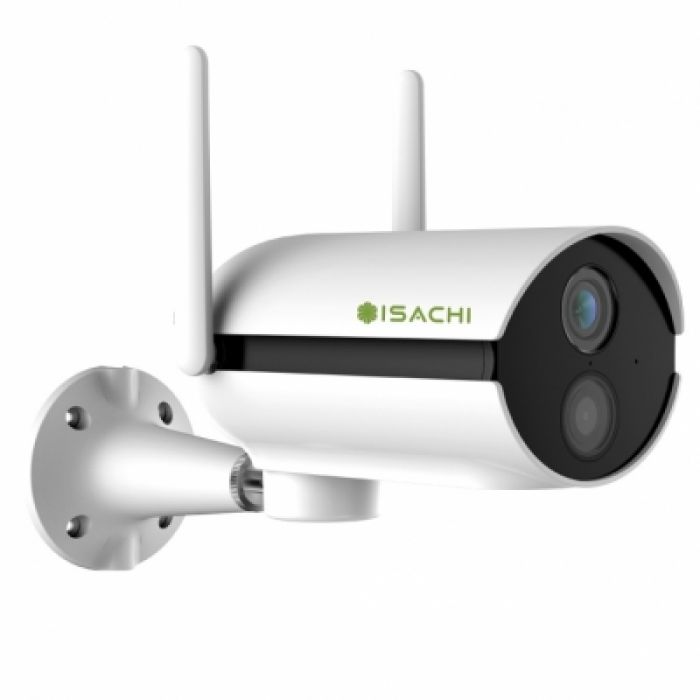 Combo iot Camera ngoài trời ISACHI SC-B1 + Thẻ 32Gb + Hộp Kỹ Thuật - Full VAT - BH 24 Tháng