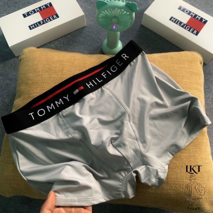 Set 4 quần lót TOMMY HILFIGER cạp thêu ( FAKE Cao cấp )