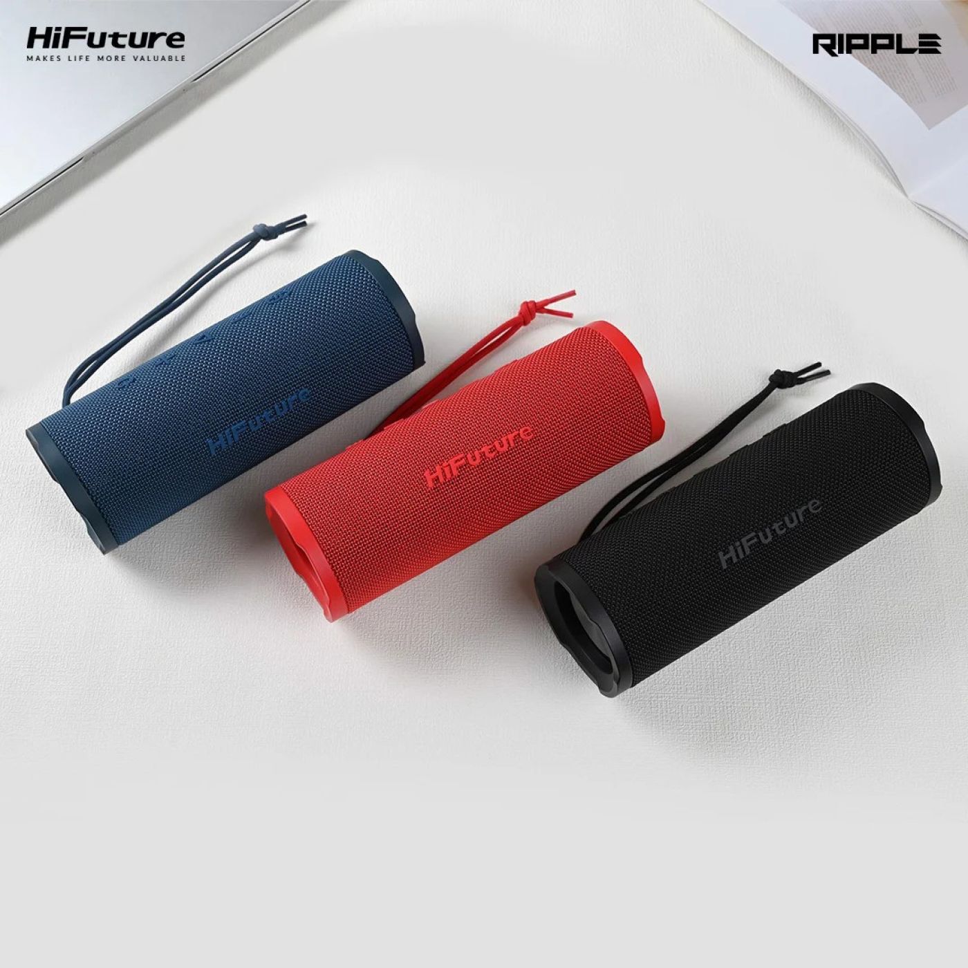 Loa Bluetooth HiFuture Ripple (30W, Nhỏ Gọn, Di Động, IPX7 Waterproof)