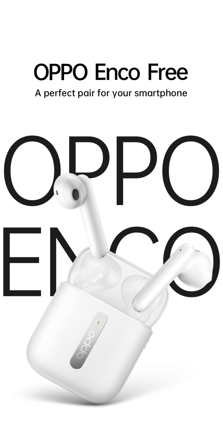 Tai Nghe Bluetooth Oppo Enco Free - Pin 25H - Hàng Chính Hãng Oppo - Mới 100% Fullbox Nguyên Sealbox