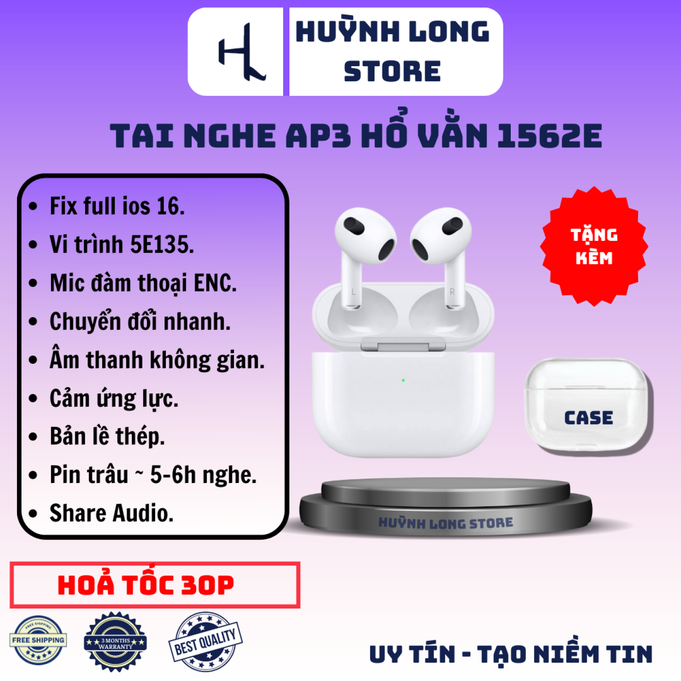 Airpods 3 hổ vằn 1562E