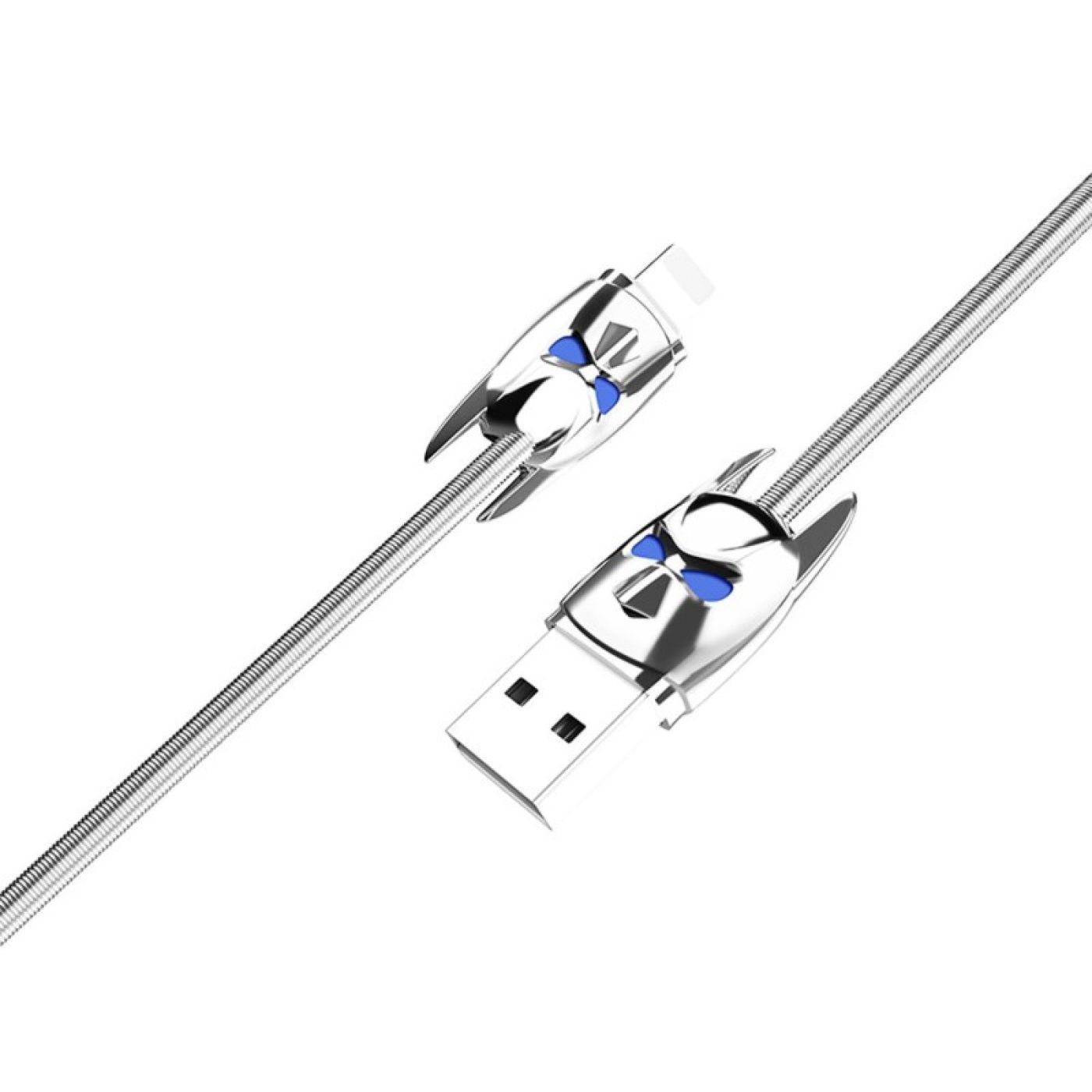 Cáp sạc nhanh 2.4A Hoco U30 Lightning day dài 1,2M