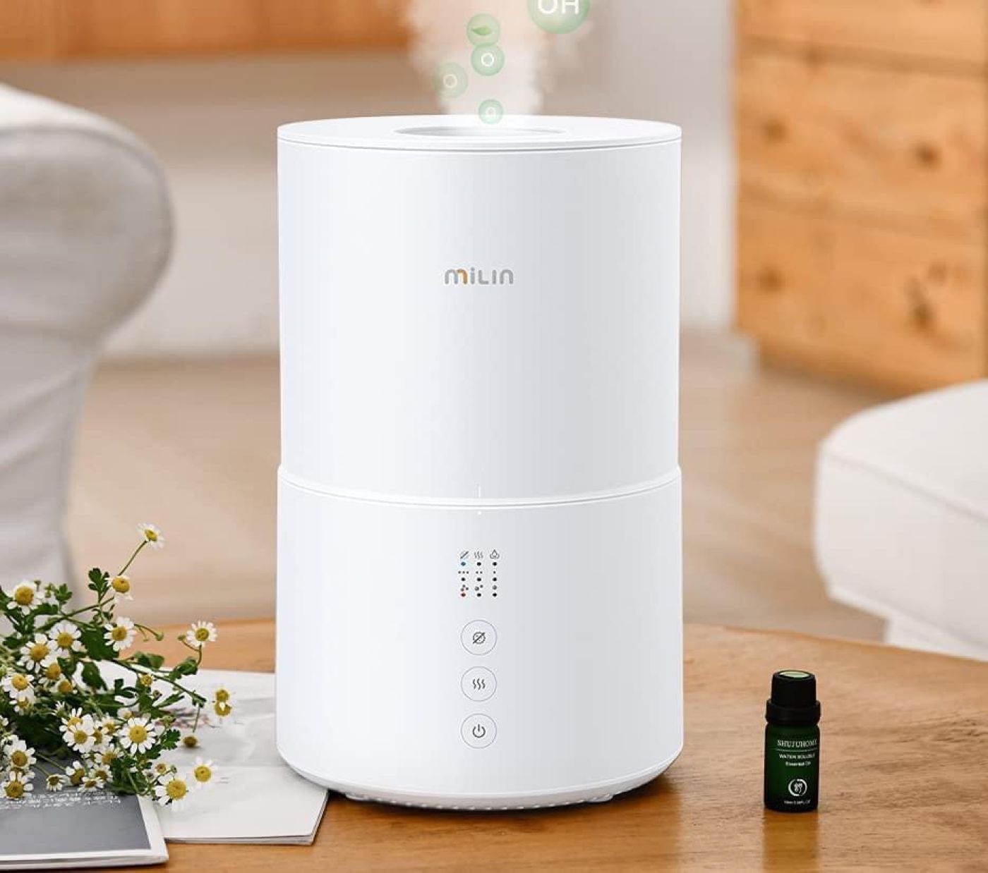 Máy tạo ẩm , diệt khuẩn bằng điện phân nước MILIN ML9HM0010