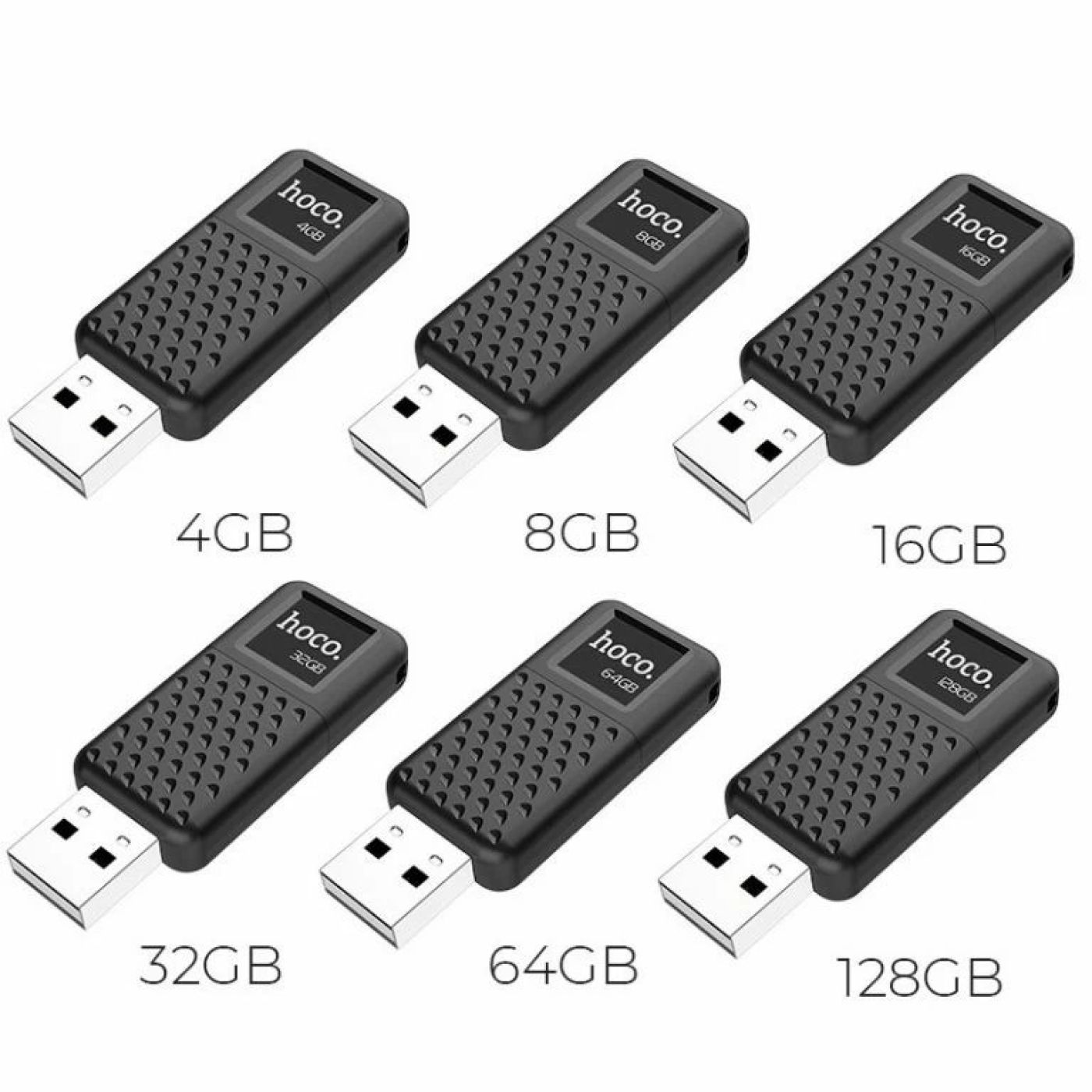 USB hàng chính hãng Hoco UD6 dùng lưu trữ, tải dữ liệu an toàn dòng 2.0 Hoco UD6 Intelligent hợp kim