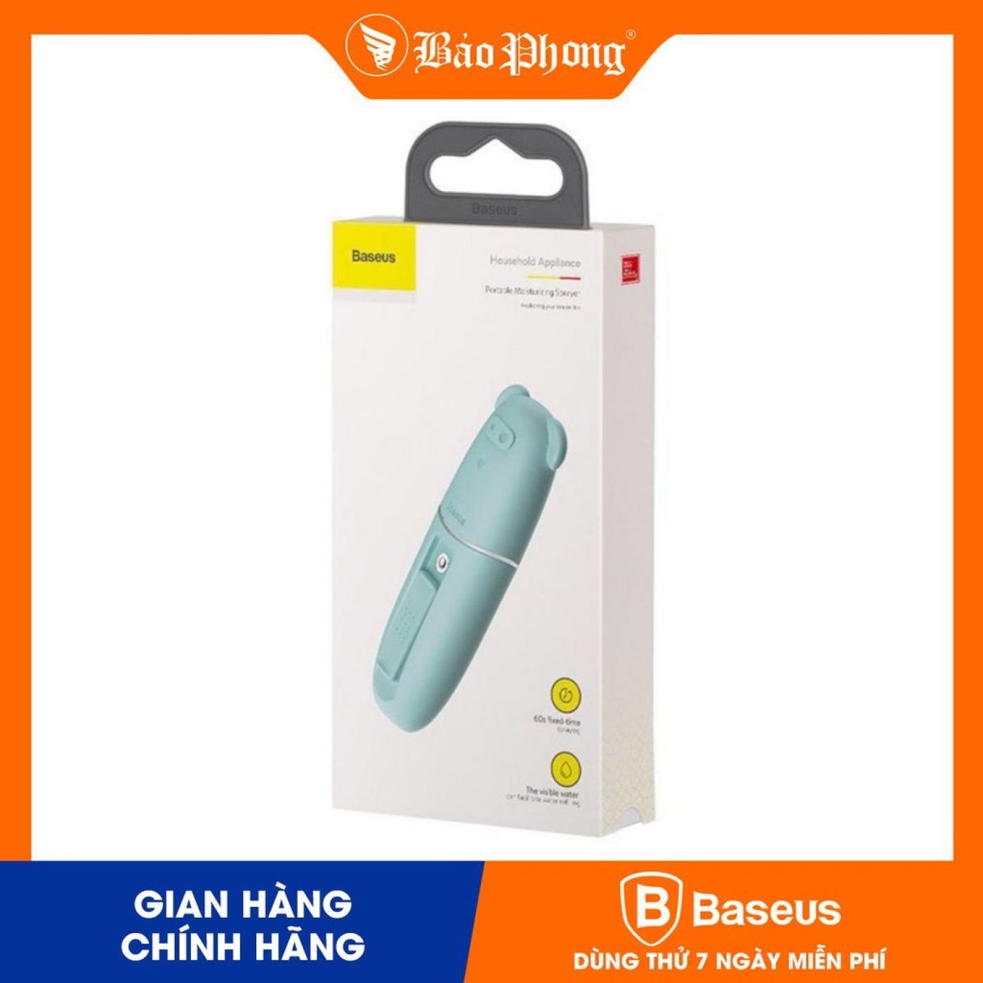 Máy xịt khoáng, phun sương cầm tay Baseus Portable Moisturizing Sprayer