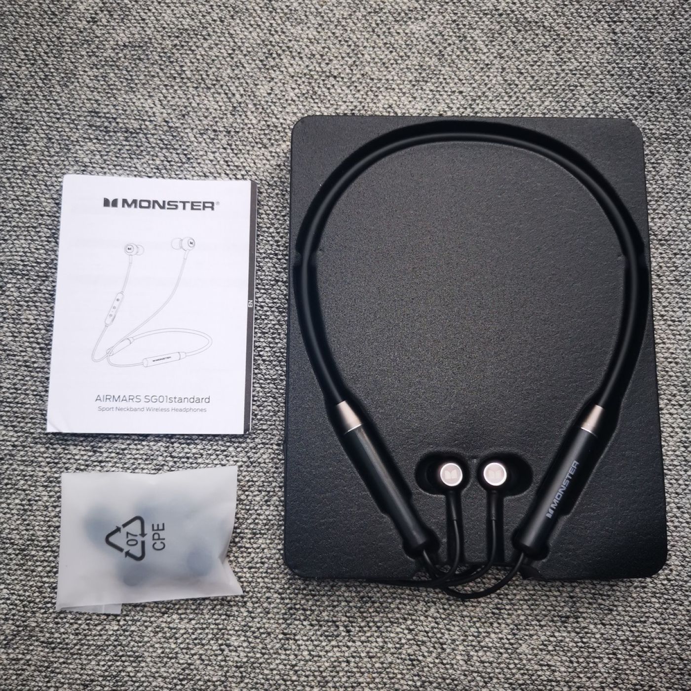 Tai nghe Bluetooth thể thao Monster Airmars SG01standard