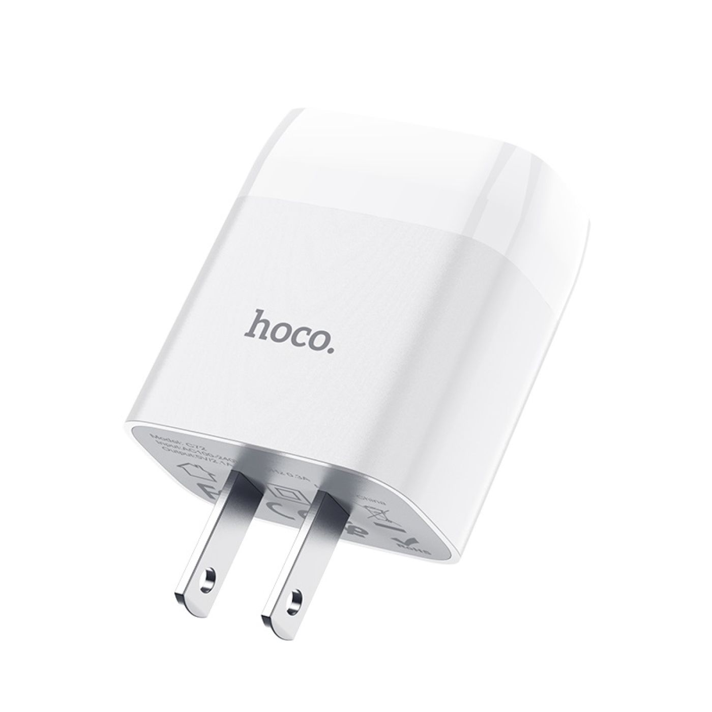 Cốc, củ sac nhanh cho điện thoại cổng usb chống cháy nổ hoco C72